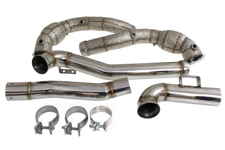 Downpipe AMG GT GTS S/C/R 2012 + Heat Shield